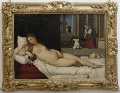 Tiziano – La Venere di Urbino